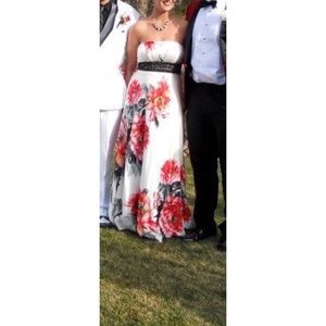 Floral prom dress!